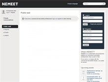 Tablet Screenshot of nemeet.com